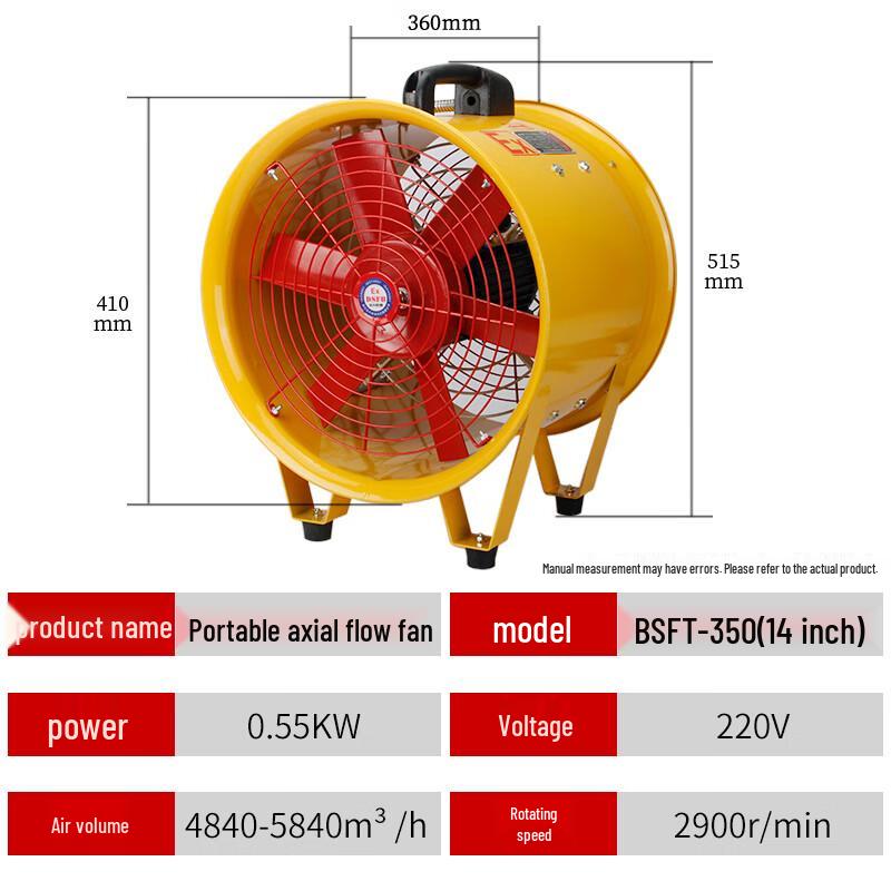 DSFB Marine Portable Explosion-Proof Axial Fan