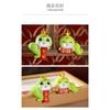 Resin Cartoon Snake Figurine Small Cute Snake Desktop Decoration for Home Office Car