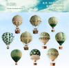 1pack/20pcs Hot Air Balloon Theme Stickers, Vivid Colorful Balloon Patterns DIY Handmade Album Scrapbooking Decorative
