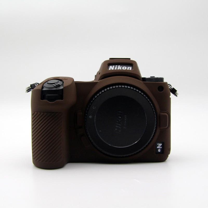 Silicone Camera Body Cover Nikon Z6 II Z7 Z5 Shockproof Protective Sleeve In Black Red Yellow Coffee Camo