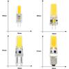 Dimmable G4 G9 E14 LED Bulb COB Replace Halogen Lamps Bulb AC DC 12V 220V Candle Light For Crystal Chandelier Spotlight Lighting
