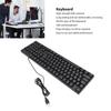K1800 Wired USB 104 Keys Minority Language Keyboard Wired USB Gaming Keyboard for Home Plug and Play Keyboard, Keyboard, Russian/Spanish/French/Wired