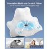Cervical Neck Pillow for Neck Pain Relief,Ergonomic Memory Foam Pillows for Neck Support,Side Sleeper Pillows for Adults,Contour Orthopedic Bed