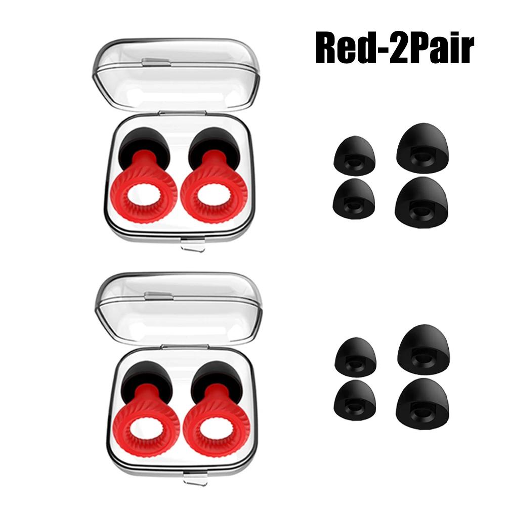 Silicone Noise Earplugs for Swimming Sleep Noise Cancel Reduction-Soundproof Reduce Disturbances -Quality Loop Earplugs Supplies