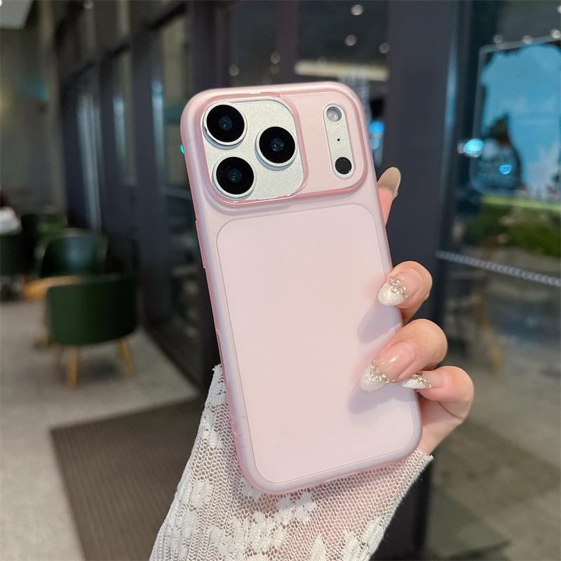 iPhone 17 Pro Full-Coverage Anti-Drop TPU Case - Pure Color