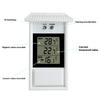 Indoor Outdoor LCD Electronic Thermometer Gauge Weather Sensor Digital Display Screen for Home Garden Greenhouse Max Min