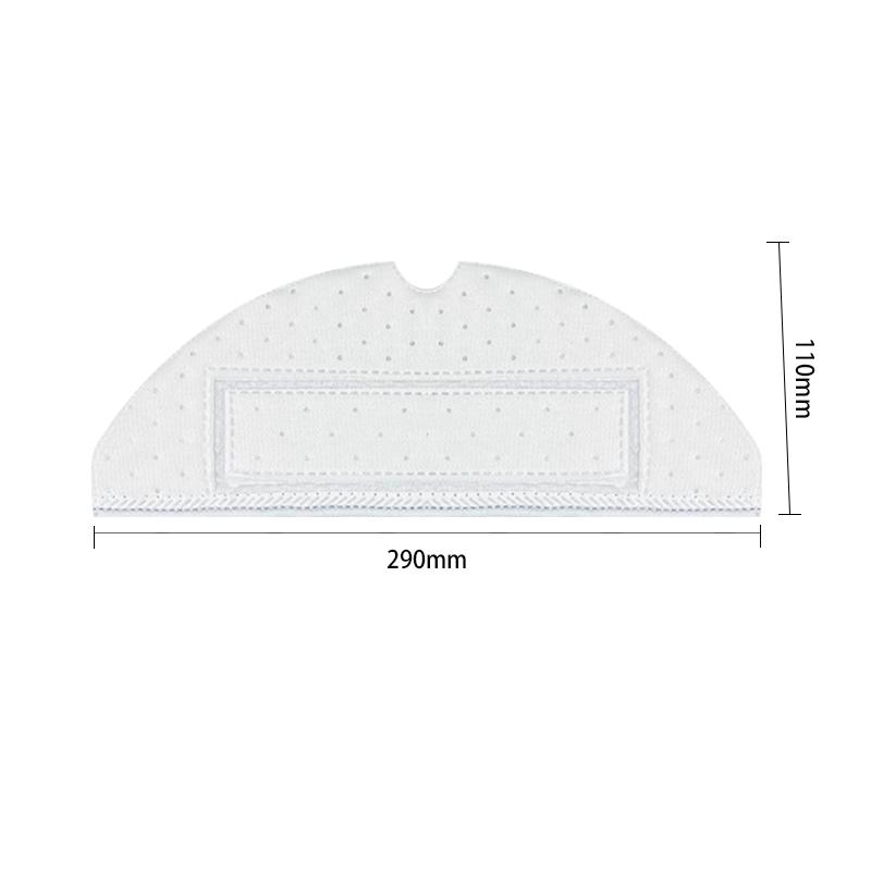 Paño para Mopa Roborock S7 MaxV Ultra / S7 Accesorios robot Aspirador lavable Limpieza Trapo Desechable Piezas de Repuesto
