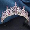Baroque Bridal Crown Princess Girls Tiaras Birthday Hair Accessory Elegant Wedding Headwear for Brides Headbands