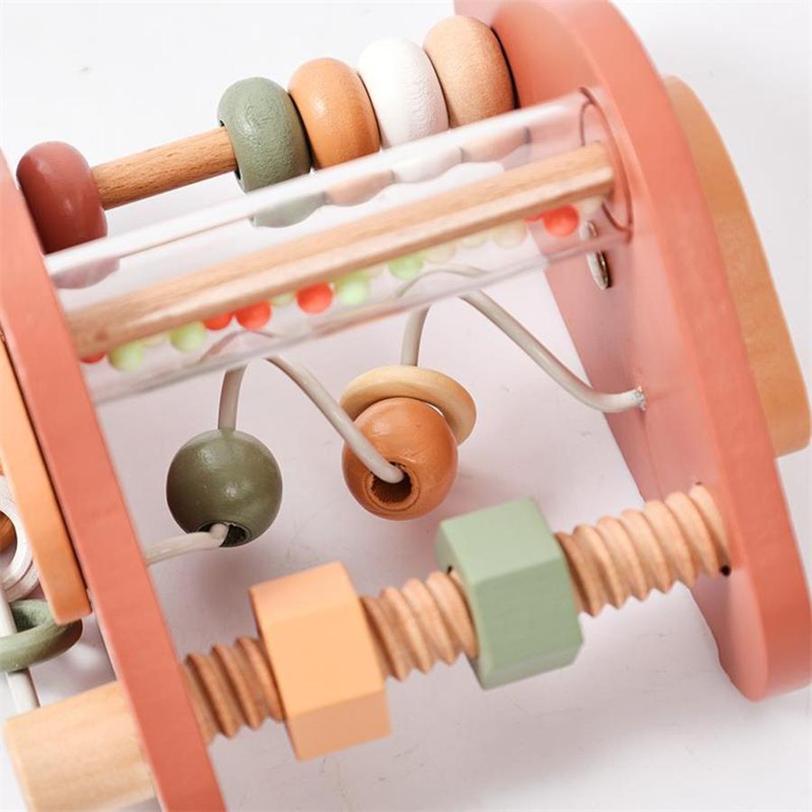 Baby Wooden Montessori Toys Mushroom Building Blocks Puzzle Toys Baby Wooden Musical Instrument Early Education Toys Child Gift