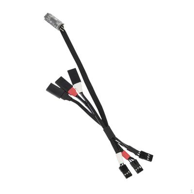 Závodní ovládací lanko řízení všech kol, kabel k desce 4WS, kabel 4WS, kabel řízení pro