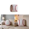 Sports Style Baseball Pillow With Plush Cover For Kids And Teens Comfort