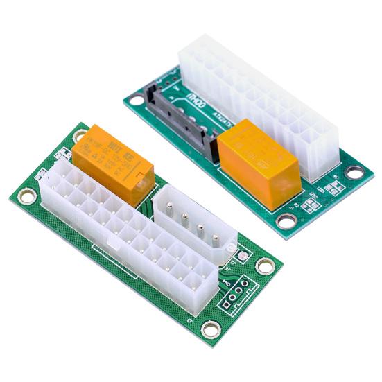 SATA Stromversorgung auf 4Pin Adapter Adapter 24Pin Karte Mehrere Netzteile Stromversorgung