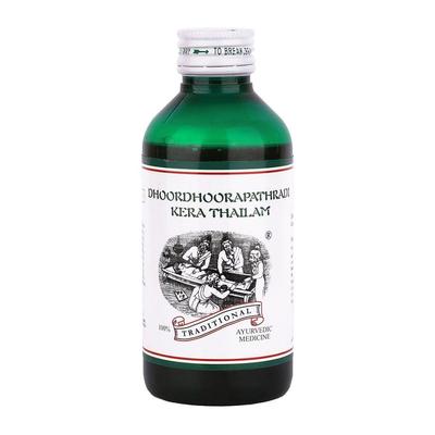 Dhurdhurapathradi Kera Tailam: olej na vlasy (200 ml), Dhoordhoorapathradi Kera Thailam,