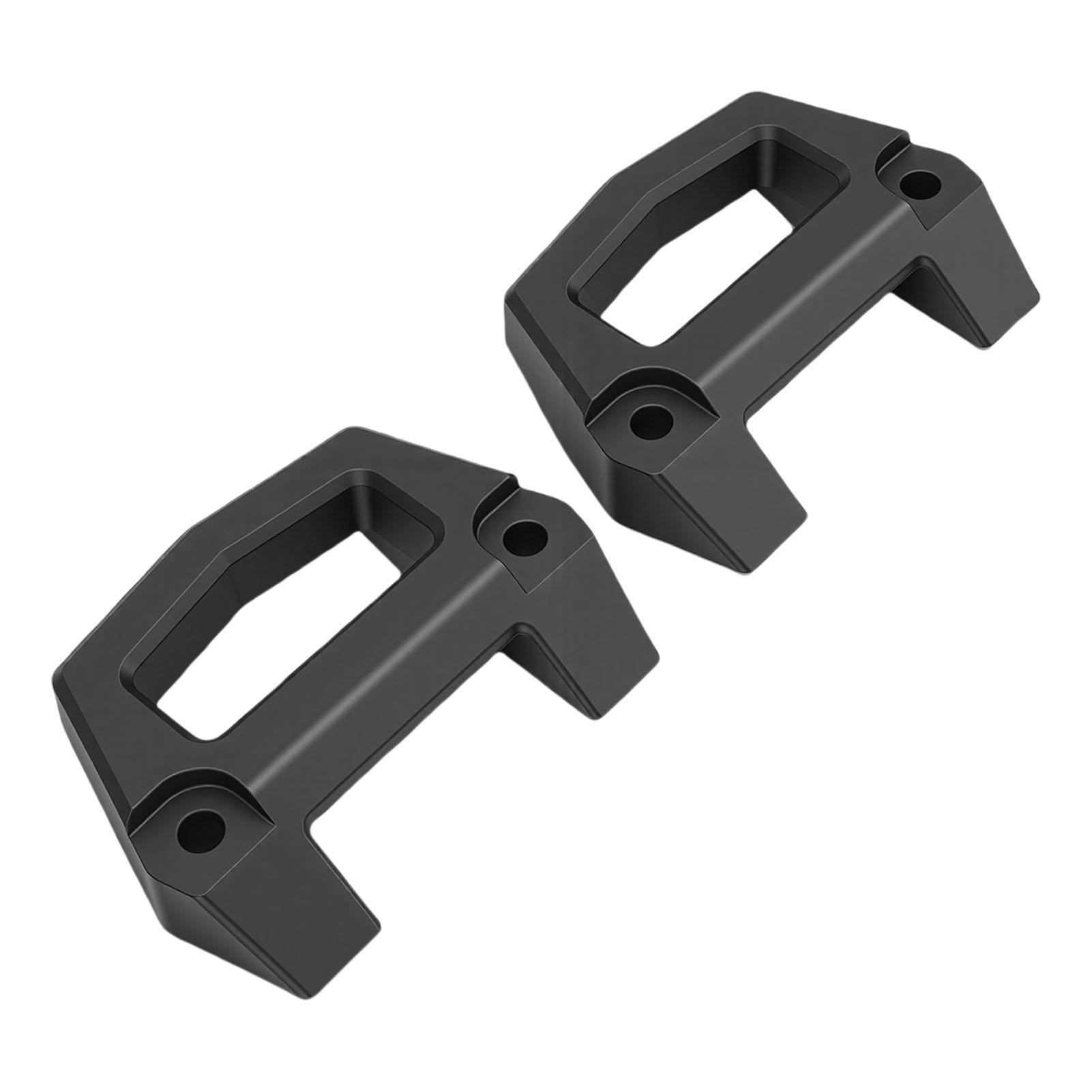 2 st Snöskoter Bagagehylla Bas Kit Ersättning för Ski-Doo 860201806 Bagagehylla Basfäste black