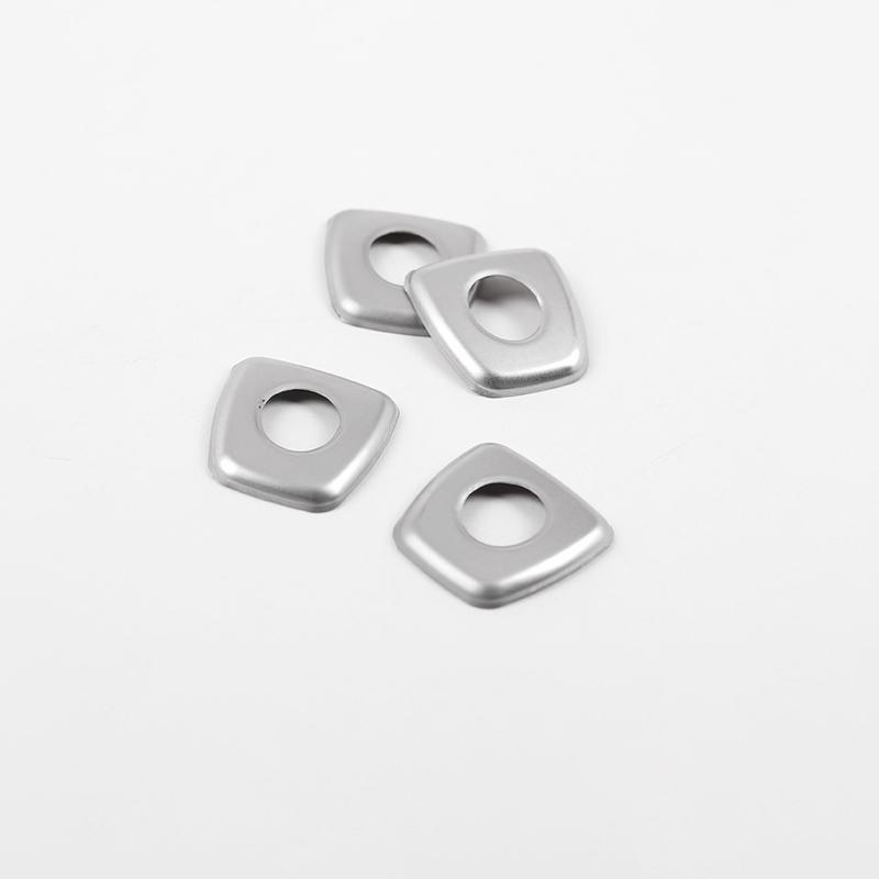 

4 шт., дверные штифты для стайлинга автомобилей, декоративные болты, круглые чехлы с блестками, внутренние наклейки, автоаксессуары для BMW 3 серии G20 4pcs Matt Silver