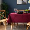Elegante Fluwelen Tafelkleed voor Eet-, Koffie- of Vergadertafels