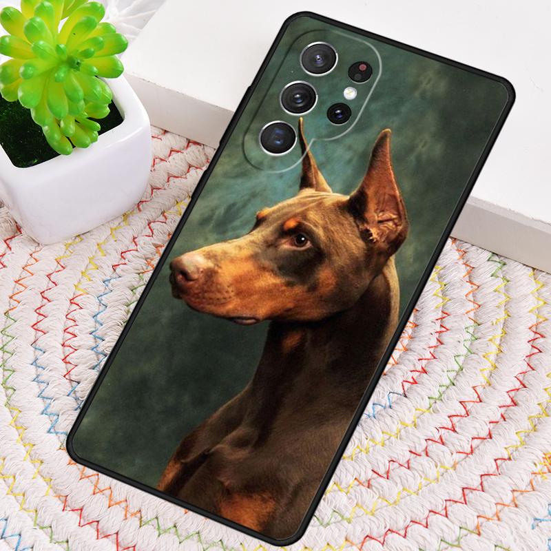 Animal Doberman Dog Phone Case for Samsung Galaxy Note 10 Pro S26 Ultra S23 S24 FE S25 S21 S22 PLUS Shockproof Cove