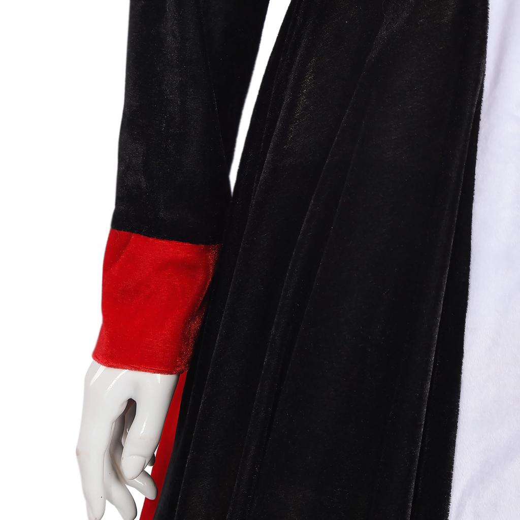 Midoriya Queen of Hearts Alice in Wonderland Dress, Cosplay Costume, Performance Outfit, Halloween, Christmas Costume (Small)