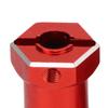 4 Pcs RC Wheel Hex Hub Aluminum Alloy Replacement 12mm Hex Hubs Extension Combiner for 1Celsius10 RC Climbing Car