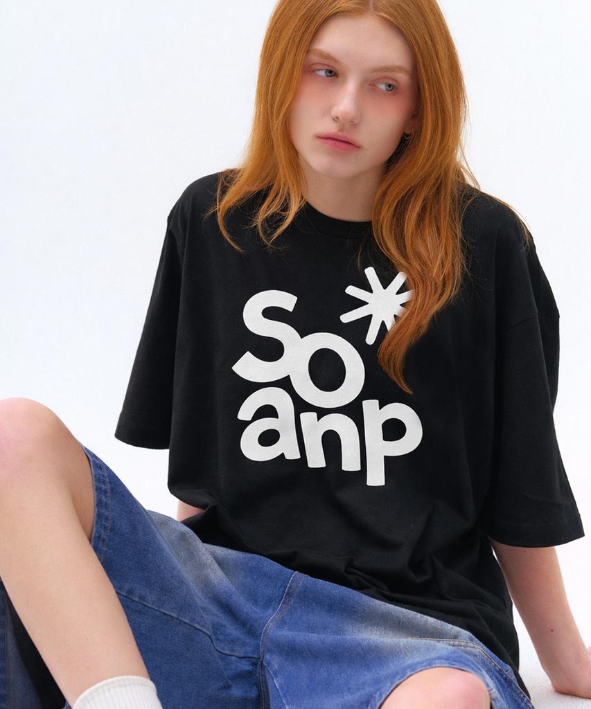 NP STUDIO Drawing Anp Oversized Short Sleeve T-Shirt [ 4 Colors ]