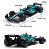 1:18 Scale F1 Racing Car Model Toy Alloy Body Rubber Tires Wheel Steering Models High Simulation Toys Gifts for Boyfriend
