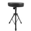 Drum Throne Padded Seat Collapsible Rotatable Drumming Stool Drum Set Accessories