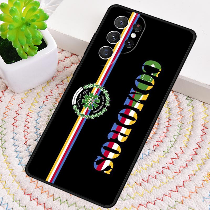 Чехол для телефона Флаг Коморских островов для Samsung Galaxy note 10 pro S26 Ultra S23 S24 FE S25 S21 S22 PLUS ударопрочный Galaxy S24+