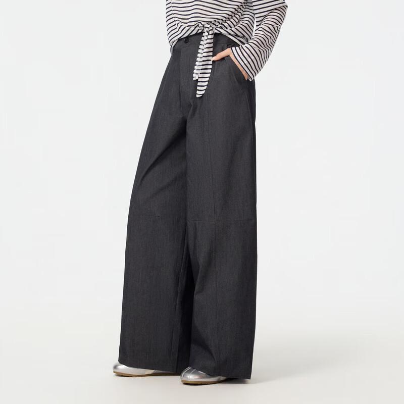 FivePlus Women's Commuter Casual Wide-Leg Pants