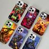 Cool Game H-DOOM Eternal-S Phone Case Color Silver Shell For lPhone 17 16 16e 15 14 13 12 11 Pro Max Plus