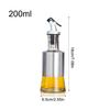 Oil Bottle Seasoning Bottles Container Stainless Steel Kitchen Supply Dispenser Non-slip Storage Tool Sauce for Soy Vinegar