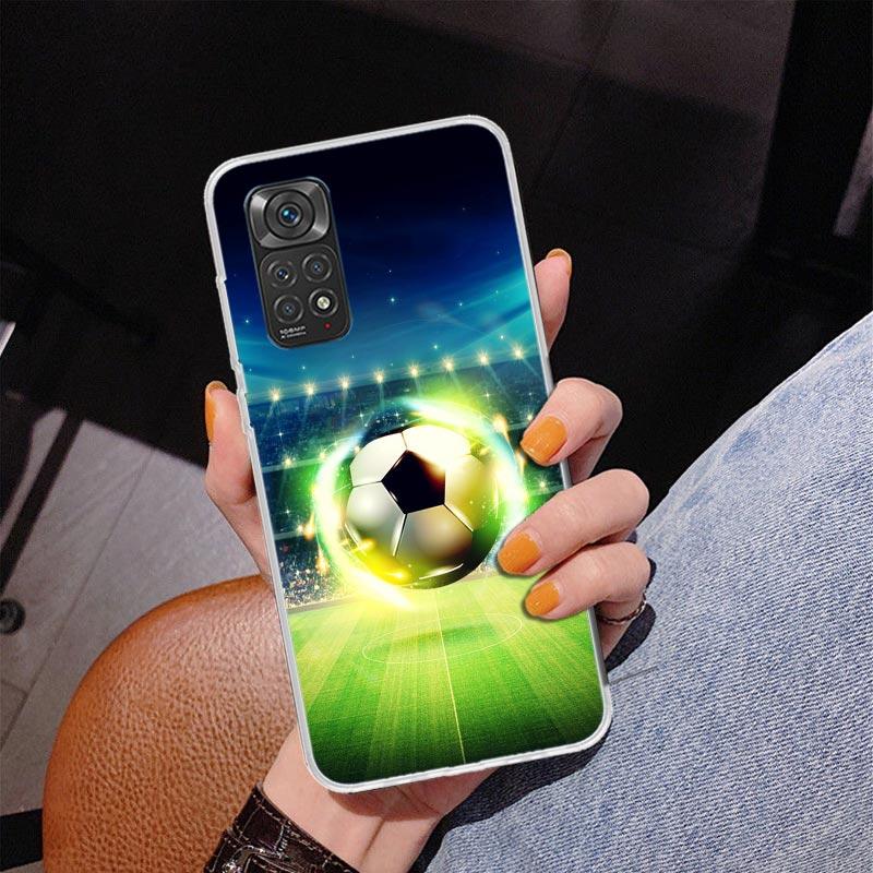 Football Soccer Ball Design Phnoe Case for Phnoe Case for Xiaomi Redmi Note 15 14 14S 13 Pro Plus 12 12S 11S 11E 10S 10 11T 5G U