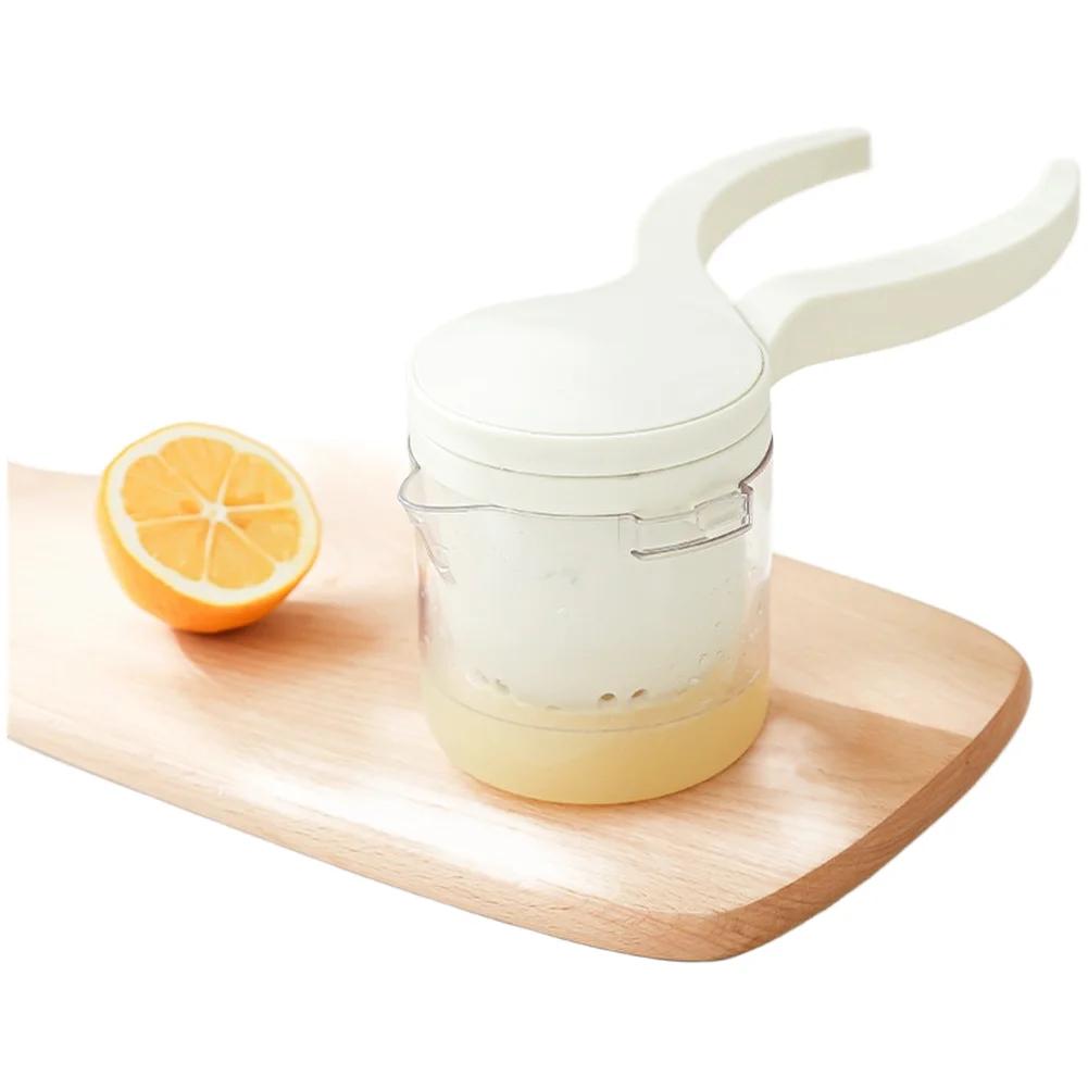 Manual Citrus Juicer with Spiral Press Mechanism for Efficient For Lemon Orange Juice Extraction and Easy Cleaning