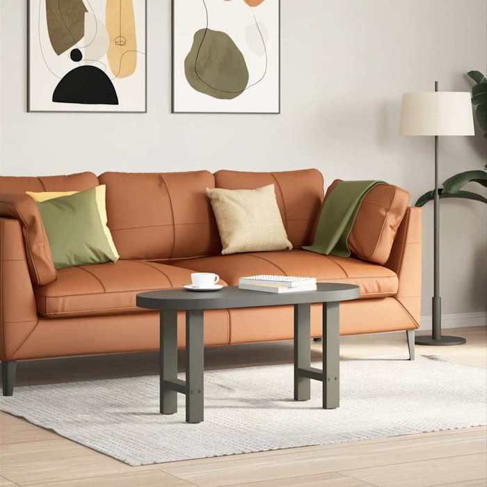 VidaXL Coffee Table Legs Anthracite 2 Pieces 28 X (42-43) Cm Steel 4013274