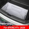 Car Rear Trunk Lower Storage Mat Trunk Organizer Pad Interior Stowing Accessories For XPENG P7+ 2026 2027