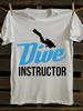 PADI Dive Instructor Graphic Tshirt
