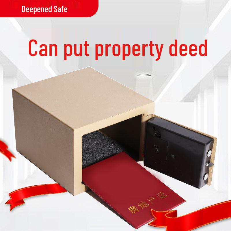 Tailsafe Mini Home Safe - All Steel, Holds Property Deeds (Model 17E) 230x170x170 mm