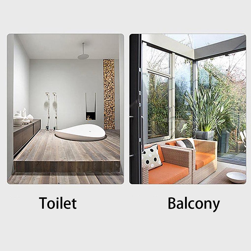 Punch-free Door Stopper Anti-collision Floor Stops Adjustable Height Hole Mounting Stoppers Hardware for Bedroom Living Room