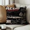 I-Initial D AE86 JDM Car Cushion Cover Inches Farmhouse Decor Home Throw Pillow Covers for Couch Decorations