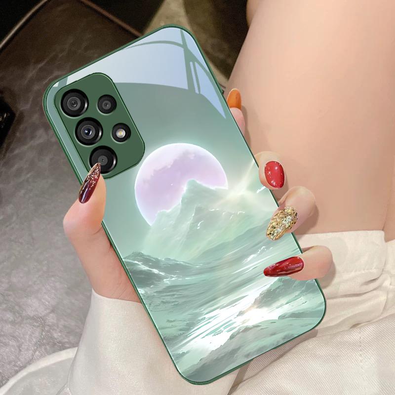 

День гори та річки Для Samsung Galaxy S10 4G S20 11E 30 S21 21Fe 22 S24 Pro S23 Ultra 5G S8 S9 Захисний скляний чохол для телефону For Samsung S9