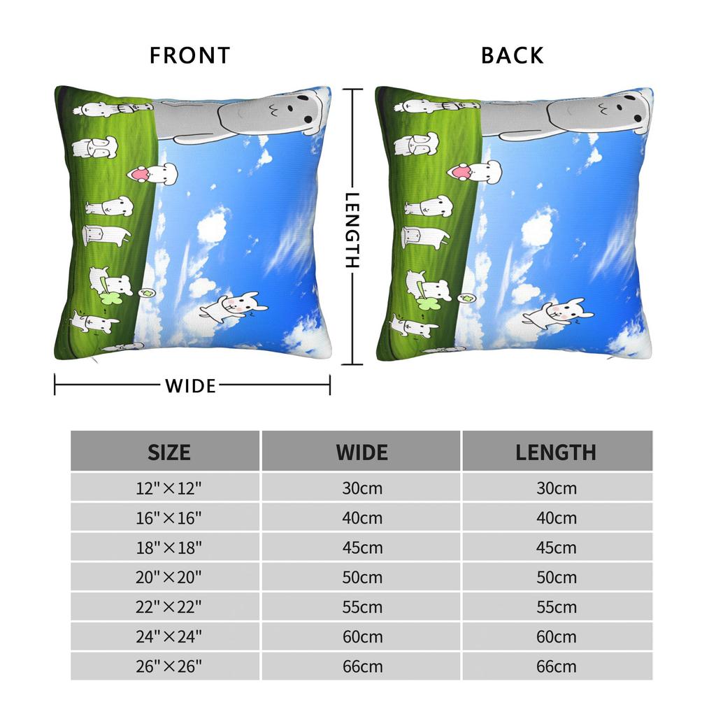 Cute GANADI Pillowcases Fashion Pillow Case For Sofa Couch Bed Living Room Soft Pillow Cover