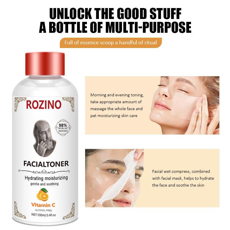 VC Toner, Hydrating and Moisturizing, Sweet Orange Lotion, Repairing, Soothing and Shrinking Pores Wet Compress Water