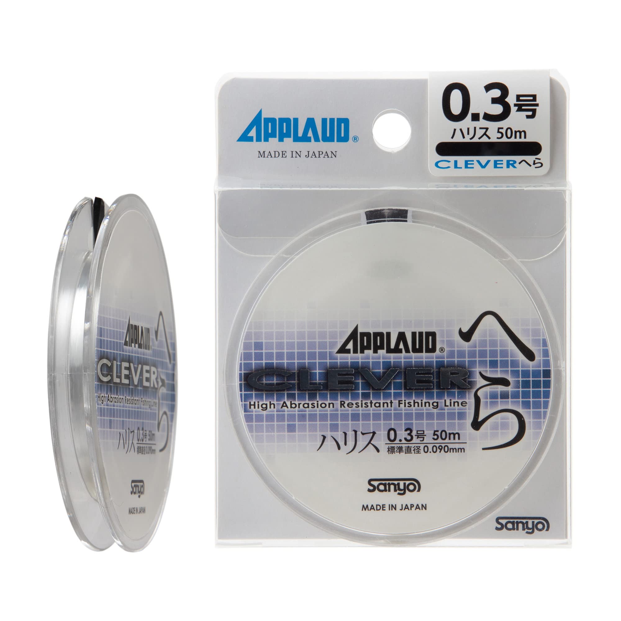 Sanyo Nylon Harris Applaud Clever Hera Leader Nylon 50m Clear 0.3
