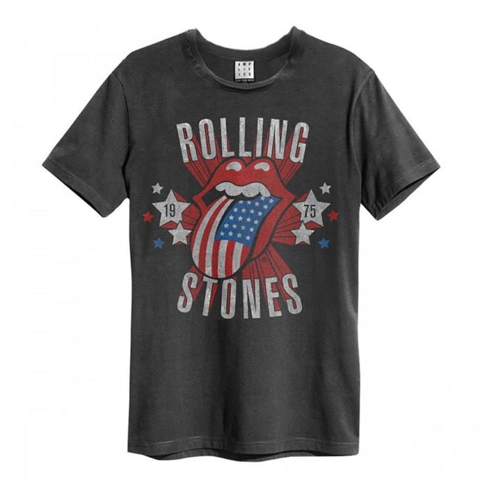 Amplified Unisex Adult Stateside 75 The Rolling Stones T-Shirt
