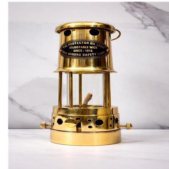 Solid Brass Minor Oil Lamp Nautical Ship Lantern Maritime Boat Light
