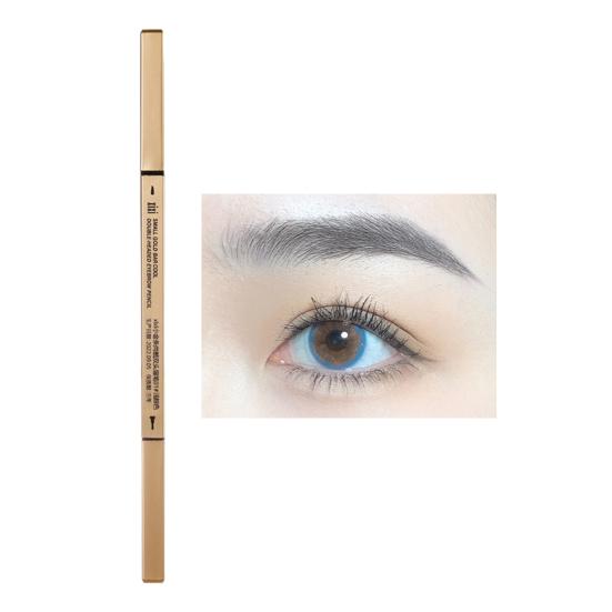 Tužka na obočí s kartáčkem Profesionální Vodotěsná Odolná proti potu Tužka na obočí Dlouhotrvající make-up Snadno se nanáší Tužka pro definici obočí Tetování