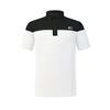 FILA Golf Series Fashion Simple Classic Basic Sports Casual Comfortable Cool Touch Knitted Short Sleeve Polo Shirt Men tops Jade-White A11M625120FWT