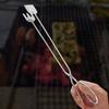 Stainless Steel Clip-type Bread Holder, Barbecue Holder, Multi-functional Charcoal Holder, Fire Starter Clamp, Charcoal Extraction Clamp