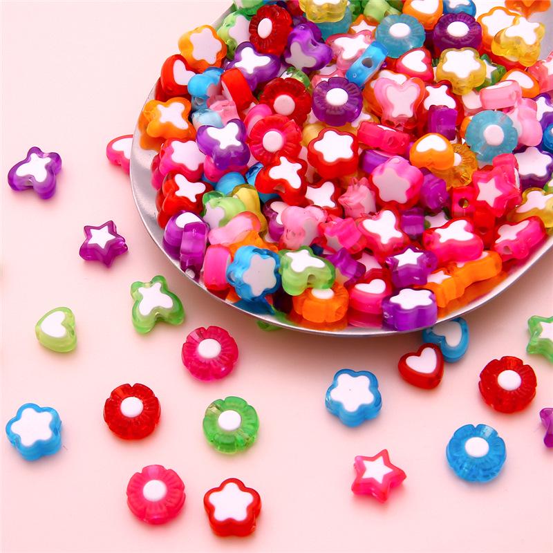 

Acrylic Heart-Shaped Butterfly Beads for DIY Jewelry Making Random Mixed Colors 15g/pack