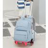 School Rolling Student Backpack 6 Wheels 5117