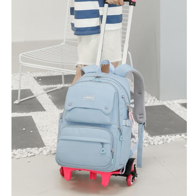 School Rolling Student Backpack 6 Wheels 5117